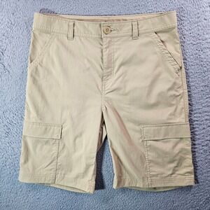 REI Coop Cargo Shorts Boys XL 18 Inseam‎ 8.5" Light Tan